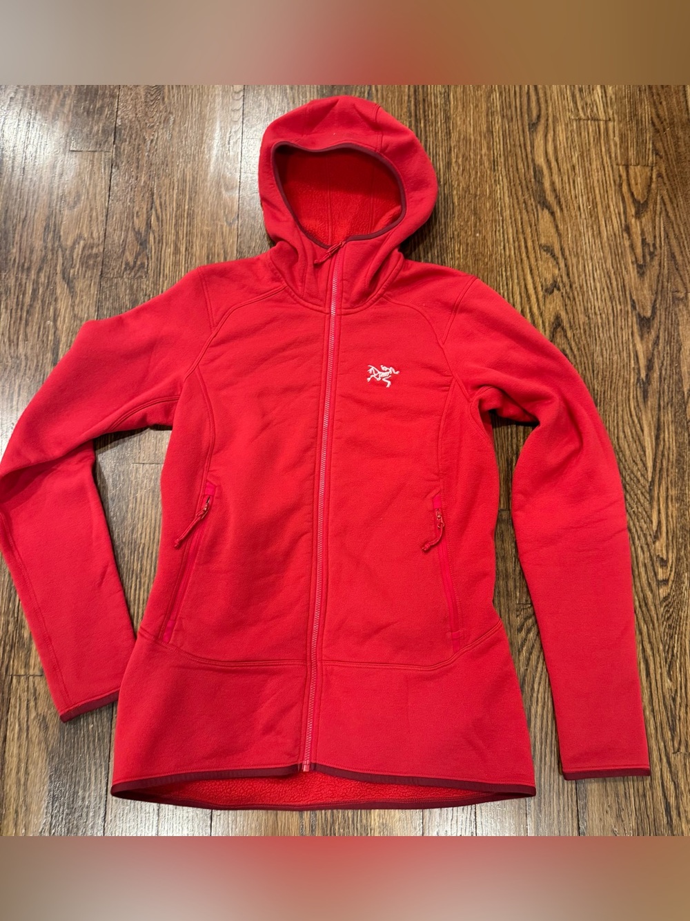 Arc'teryx Kyanite Fleece Jacket Size M  Full Zip Women’s Red